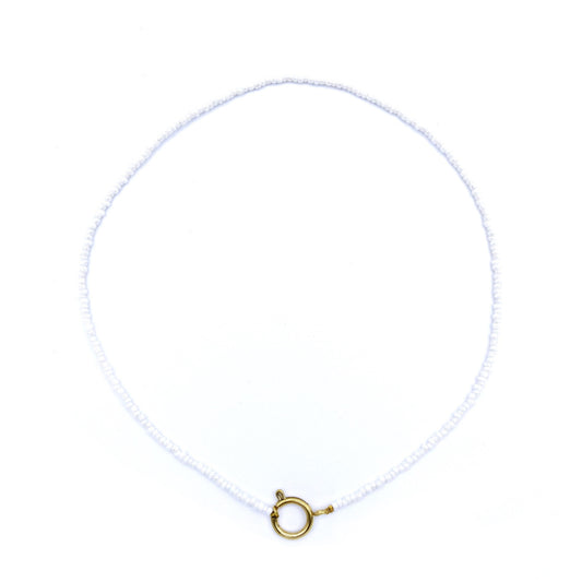 Ketting parelkralen classic clasp