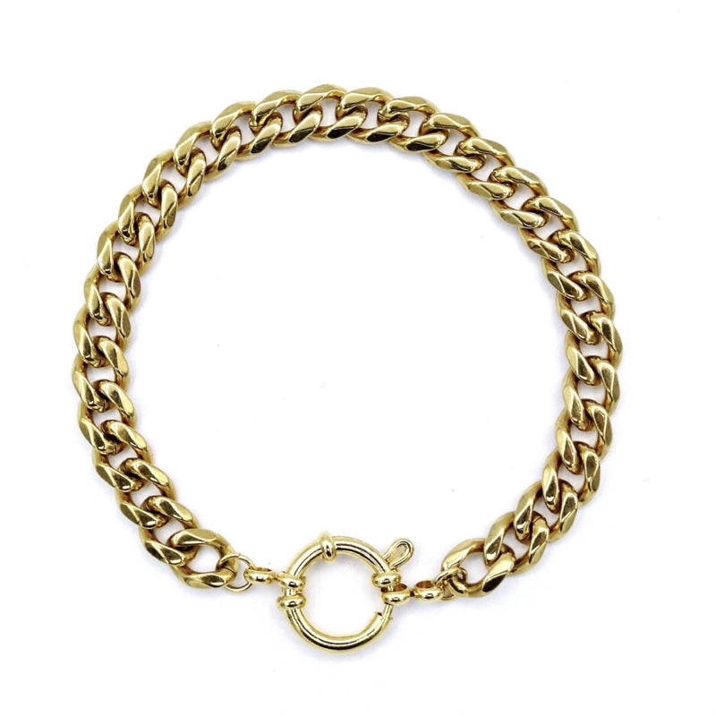 Armband chunky chain front clasp