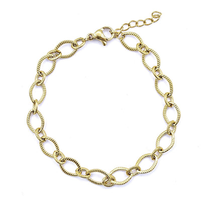 Armband round chain structure