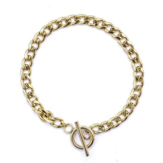Armband classic chain duo clasp